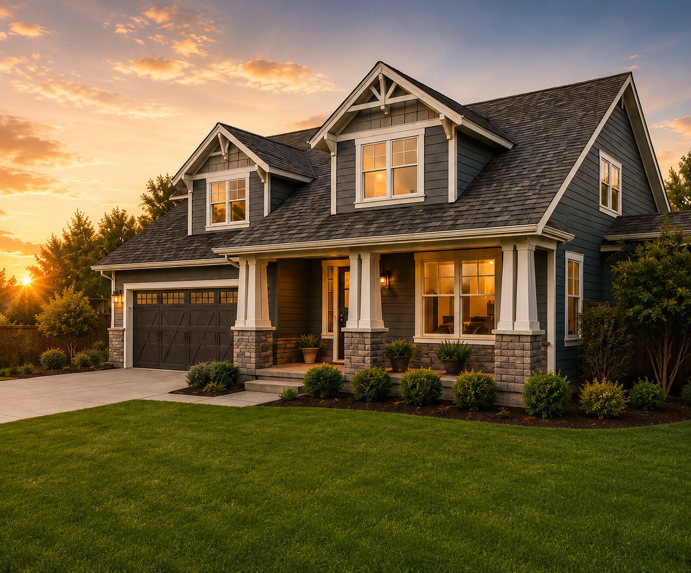 Residential home with professionally installed roof in Wichita Falls, TX