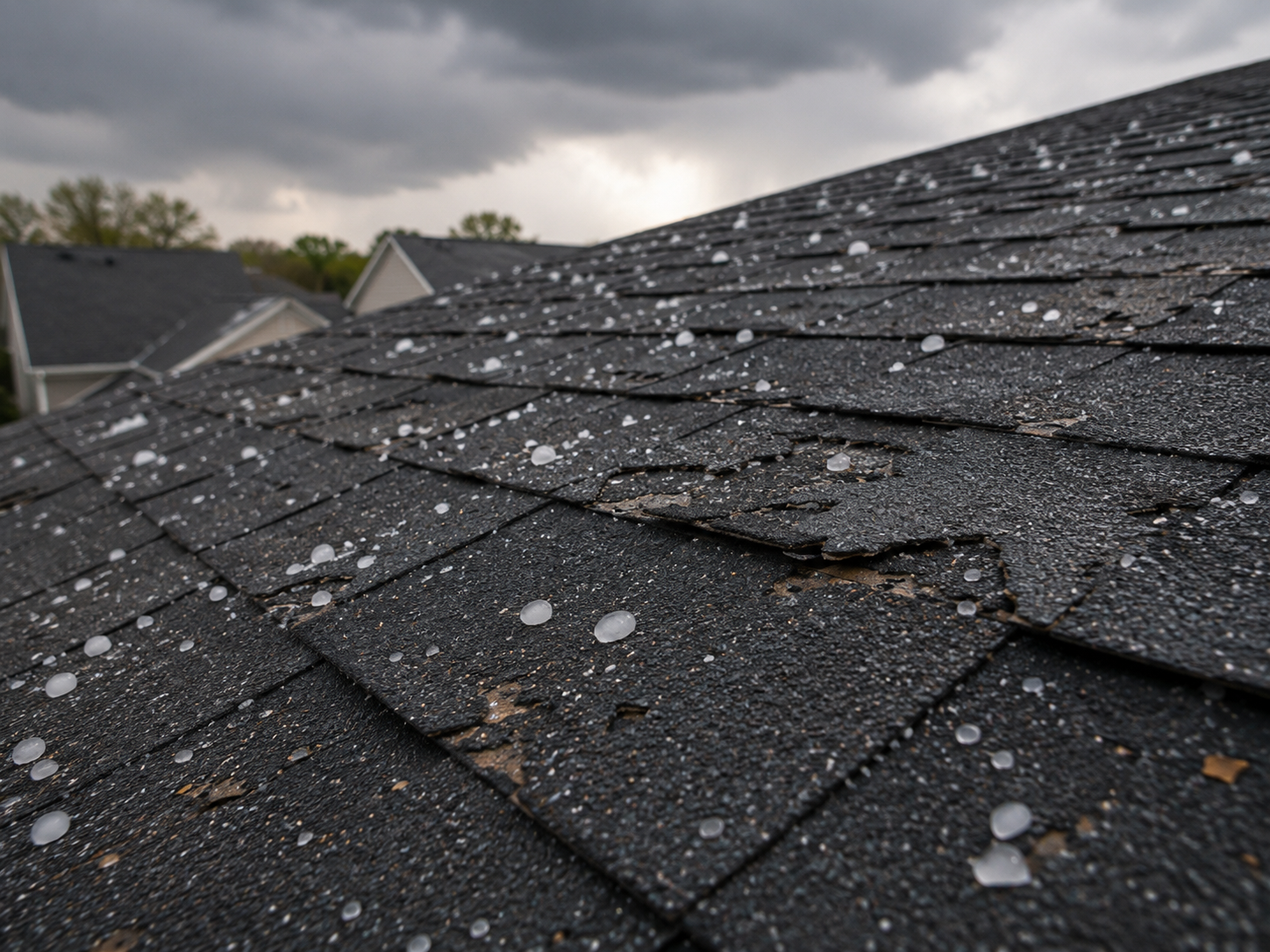 Hail Damage Roofing